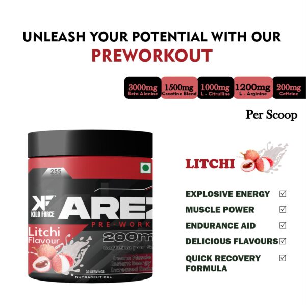 KILOFORCE AREZ Pre-Workout - Kiloforce