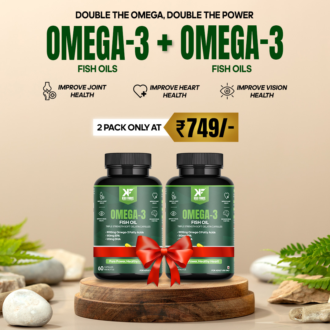 kiloforce whey protein - KILOFORCE Omega-3 Combo