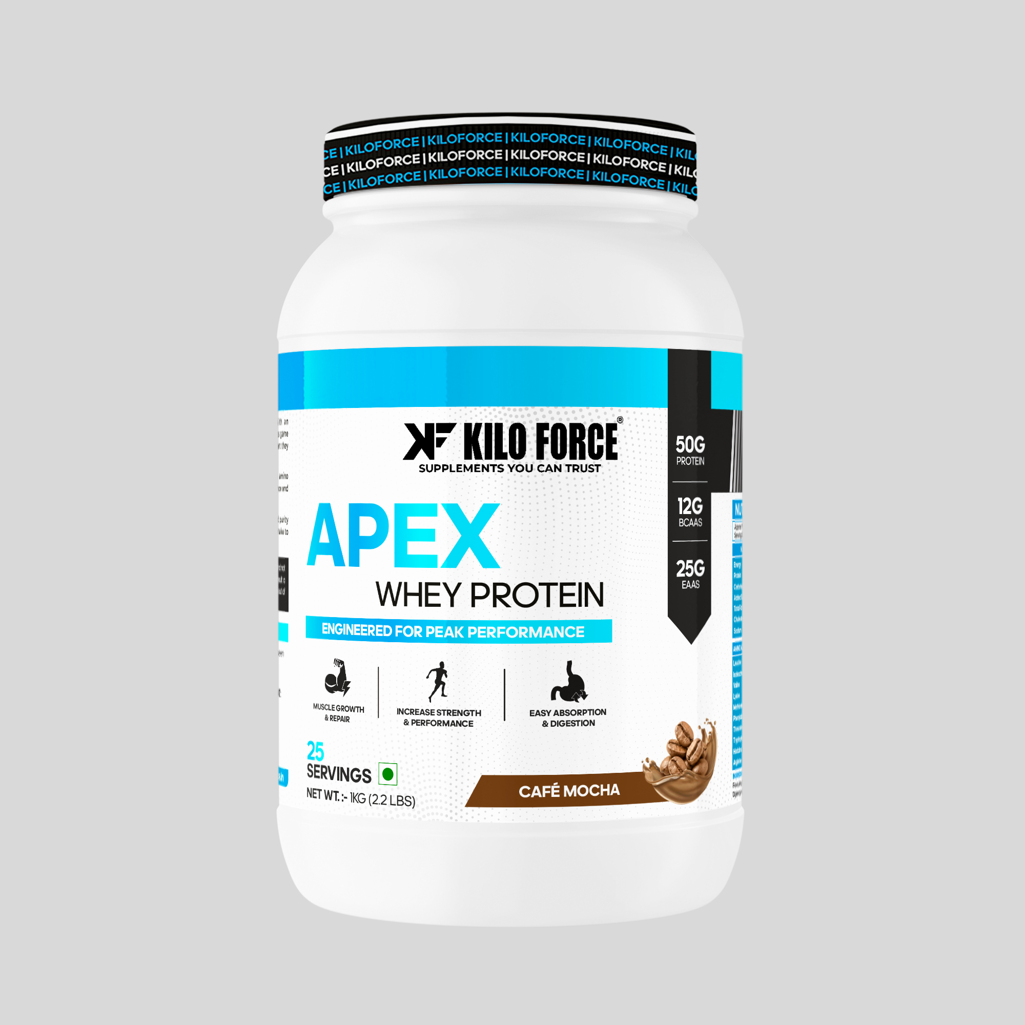 kiloforce whey protein - Kiloforce Apex Whey Protein + Free Shaker - Image 5