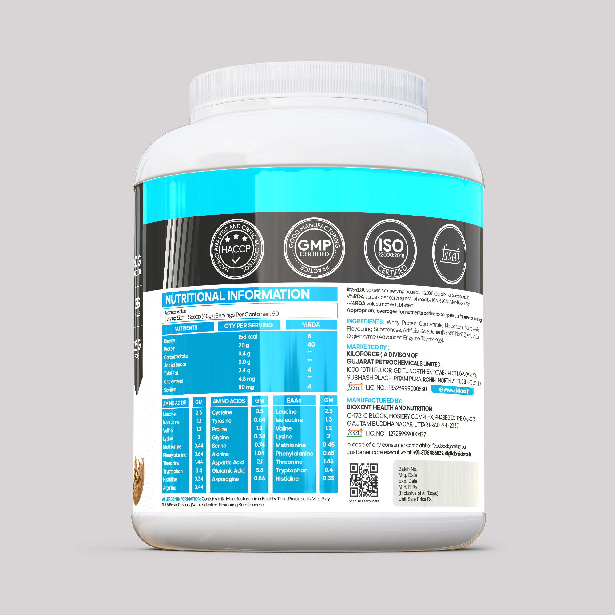 kiloforce whey protein - Kiloforce Apex Whey Protein + Free Shaker - Image 7