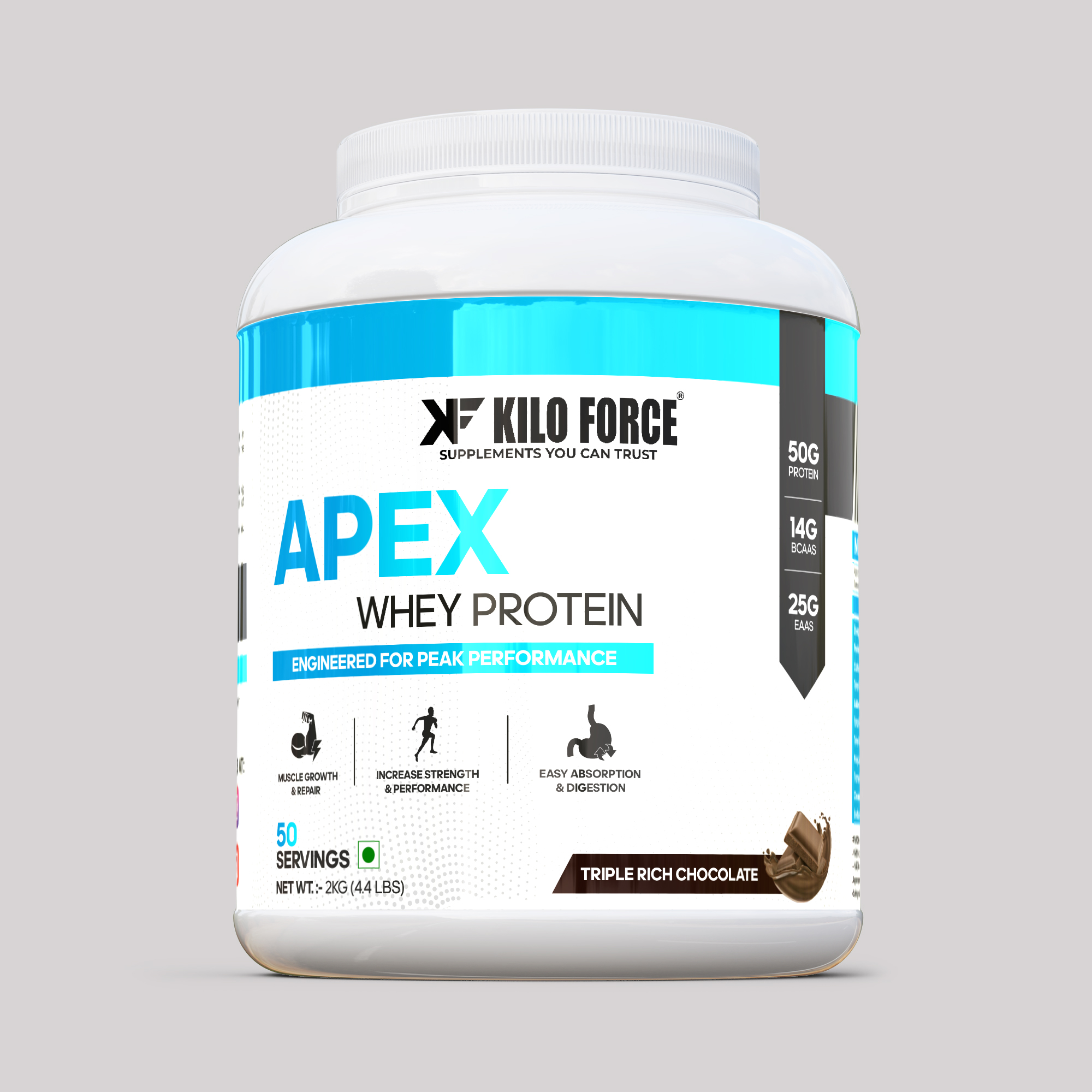 kiloforce whey protein - Kiloforce Apex Whey Protein + Free Shaker - Image 11