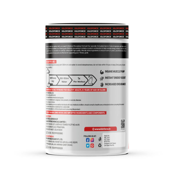 KILOFORCE Arez Pre-Workout - Image 3