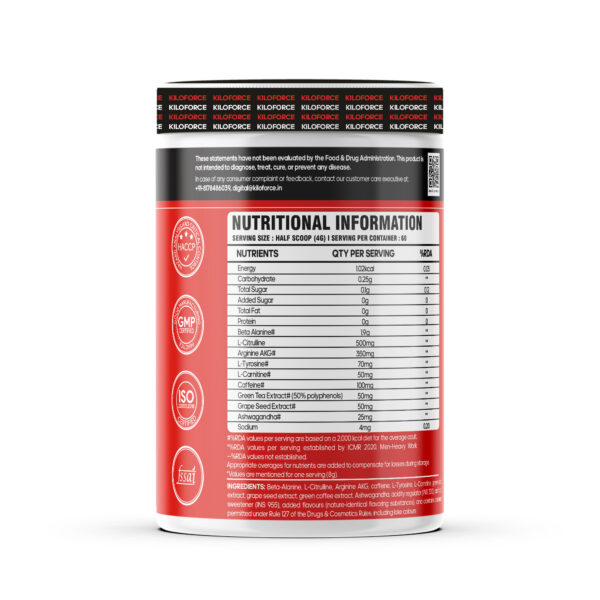 KILOFORCE Arez Pre-Workout - Image 2