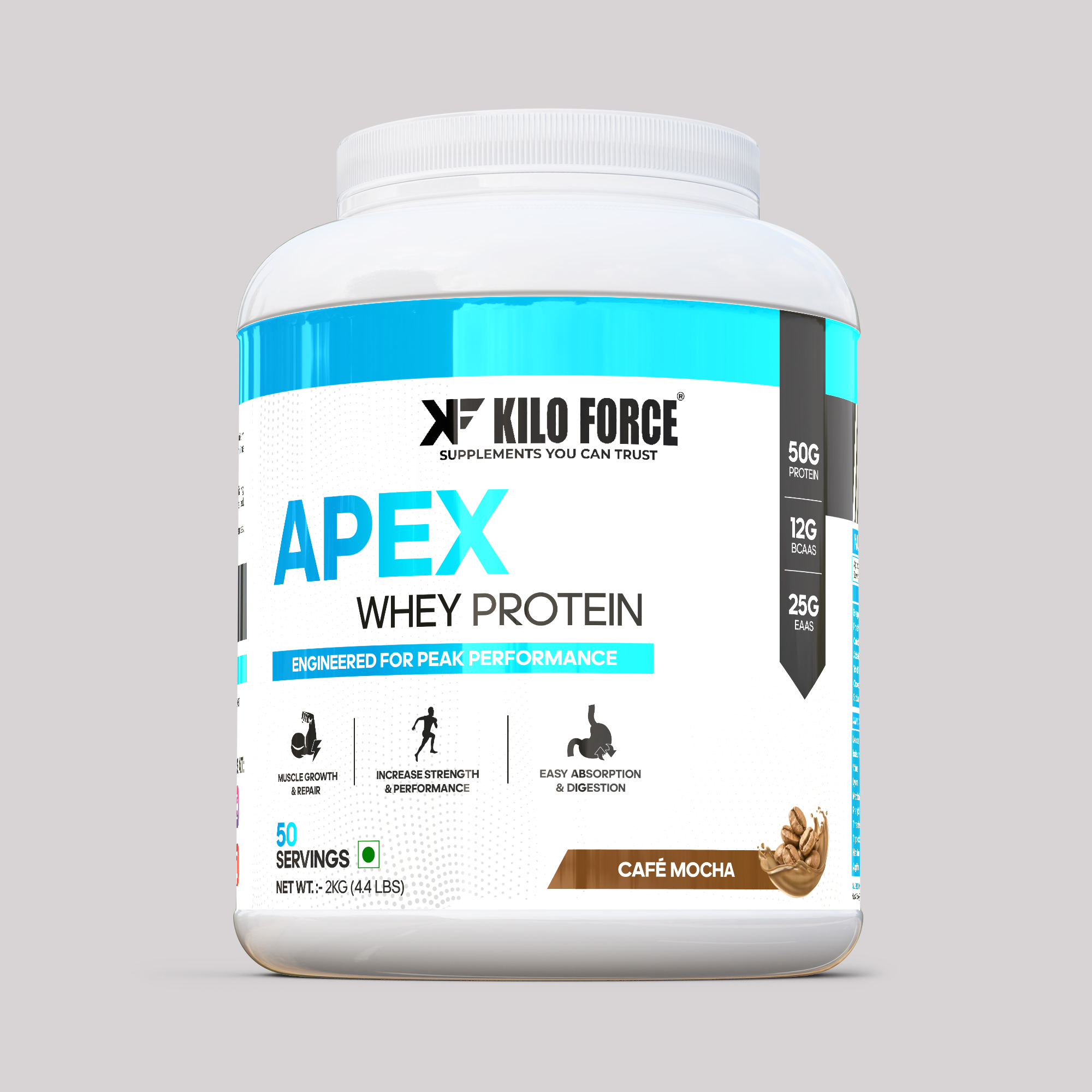 kiloforce whey protein - Kiloforce Apex Whey Protein + Free Shaker - Image 12