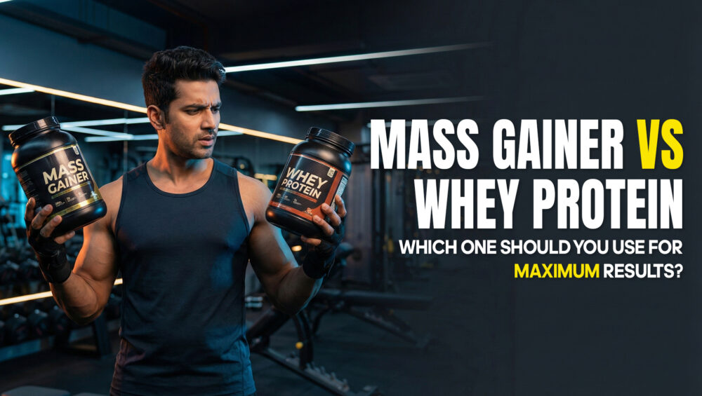 Mass Gainer vs. Whey Protein