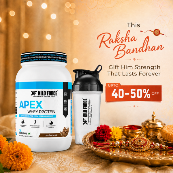 Kiloforce Apex Whey Protein + Free Shaker