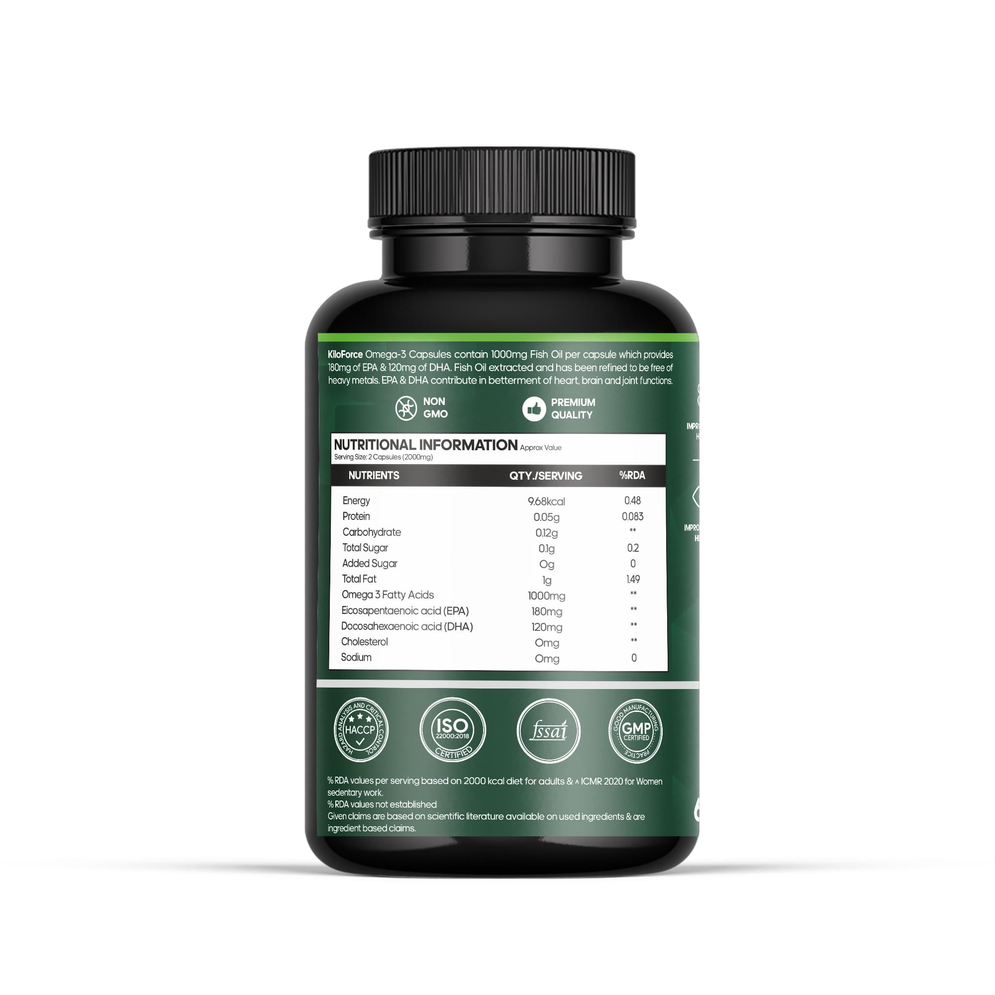KILOFORCE Omega-3 Fish oil - Image 2