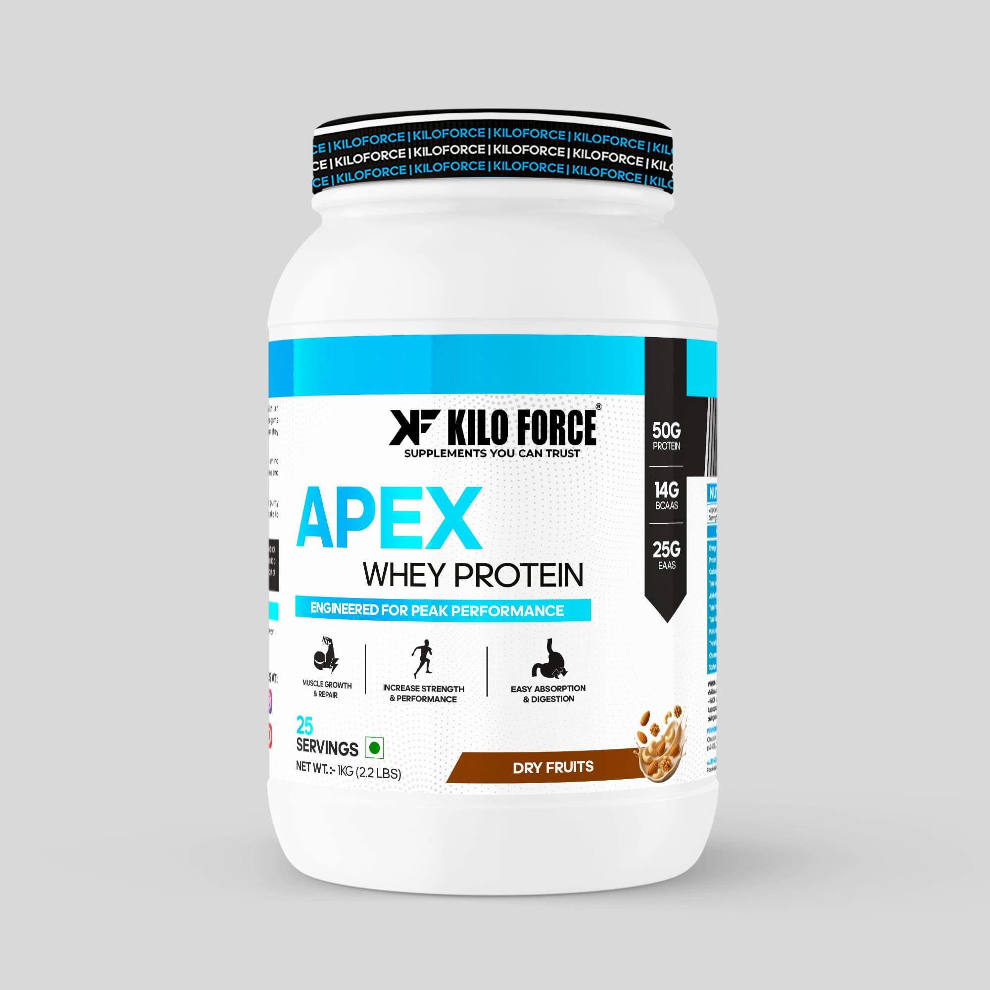 Kiloforce Apex Whey Protein + Free Shaker - Image 6