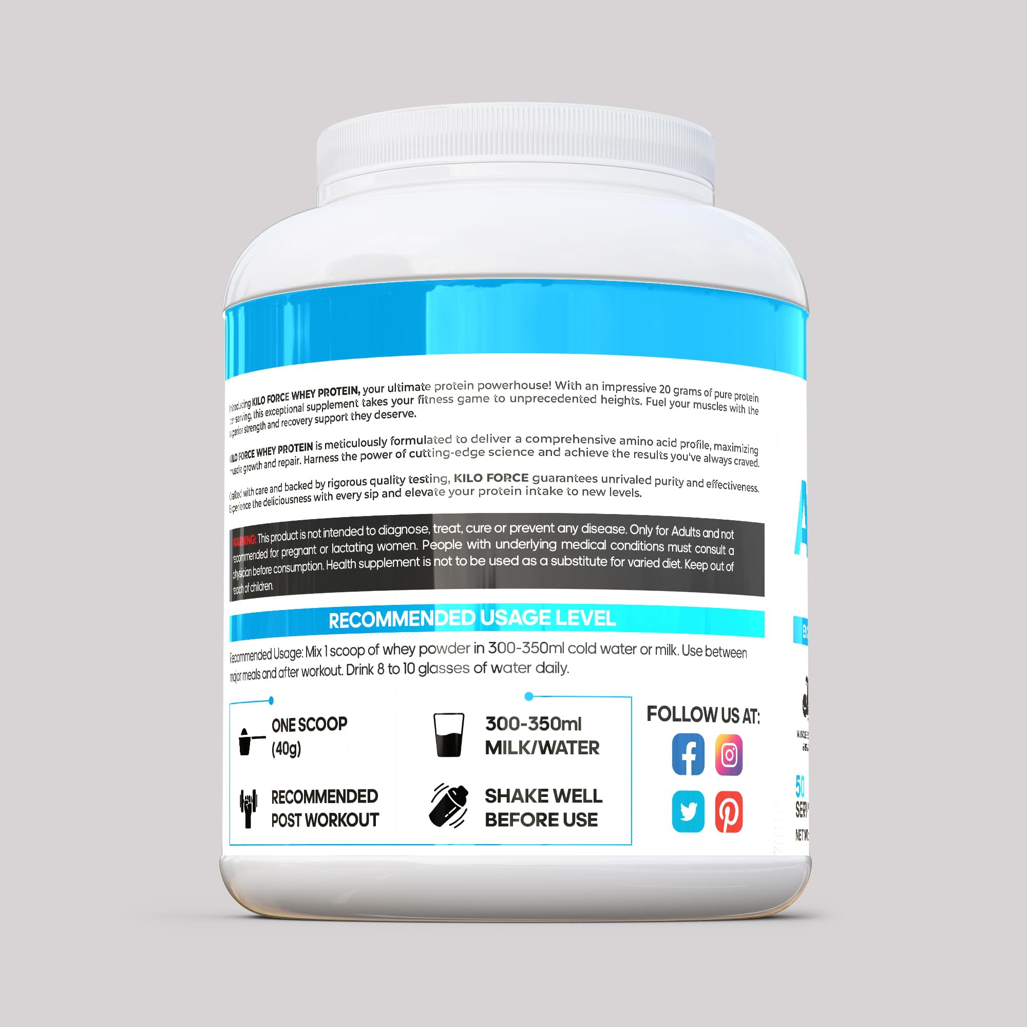 Kiloforce Apex Whey Protein + Free Shaker - Image 9
