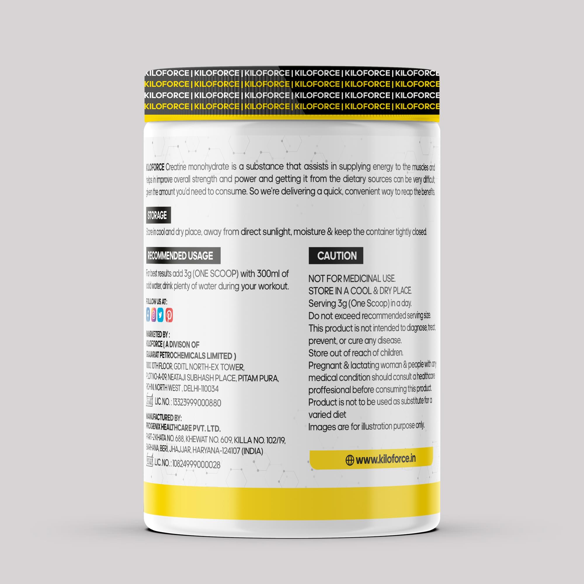 kiloforce whey protein - Kiloforce Creatine Monohydrate - Image 3