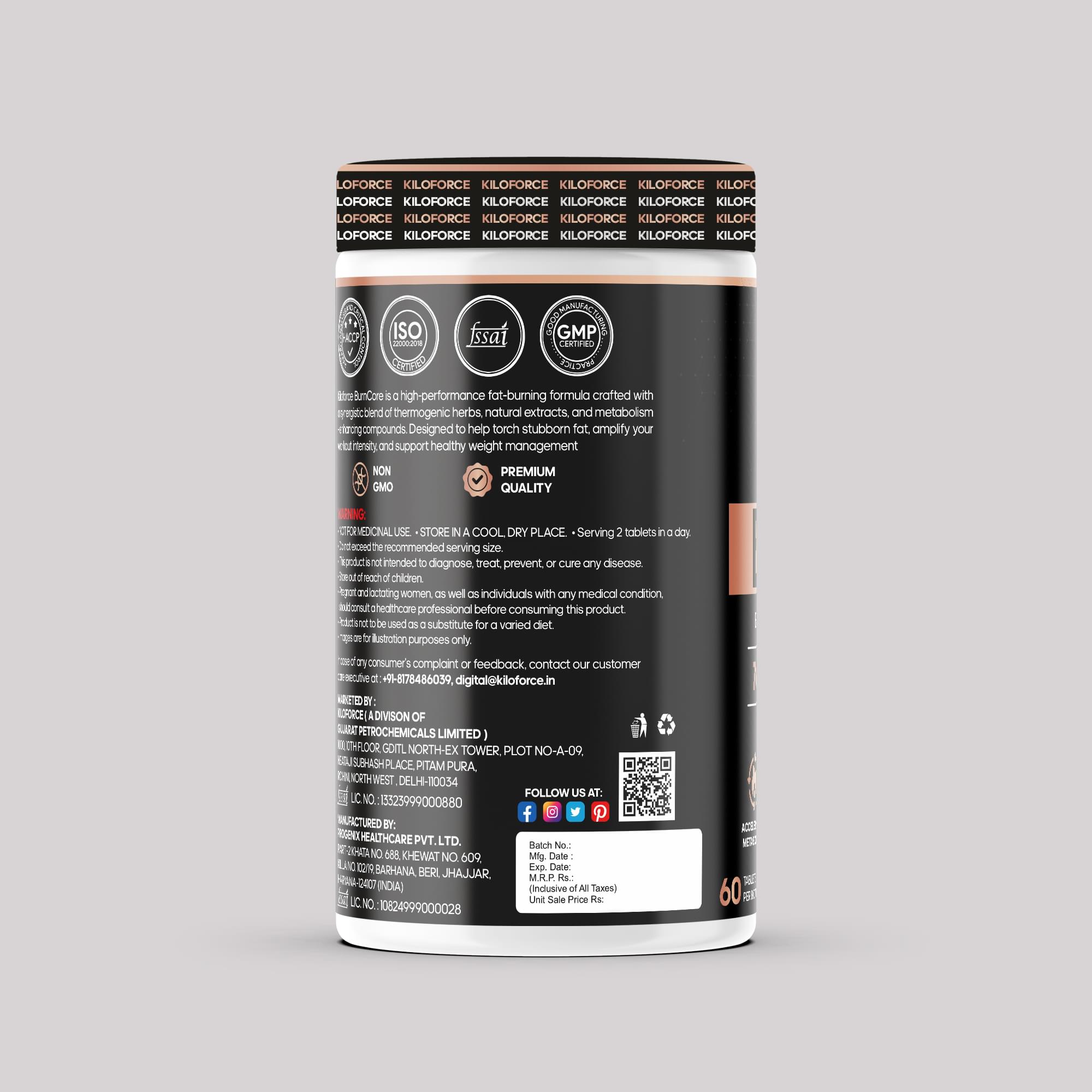 kiloforce whey protein - KILOFORCE Fat Burner - Image 3