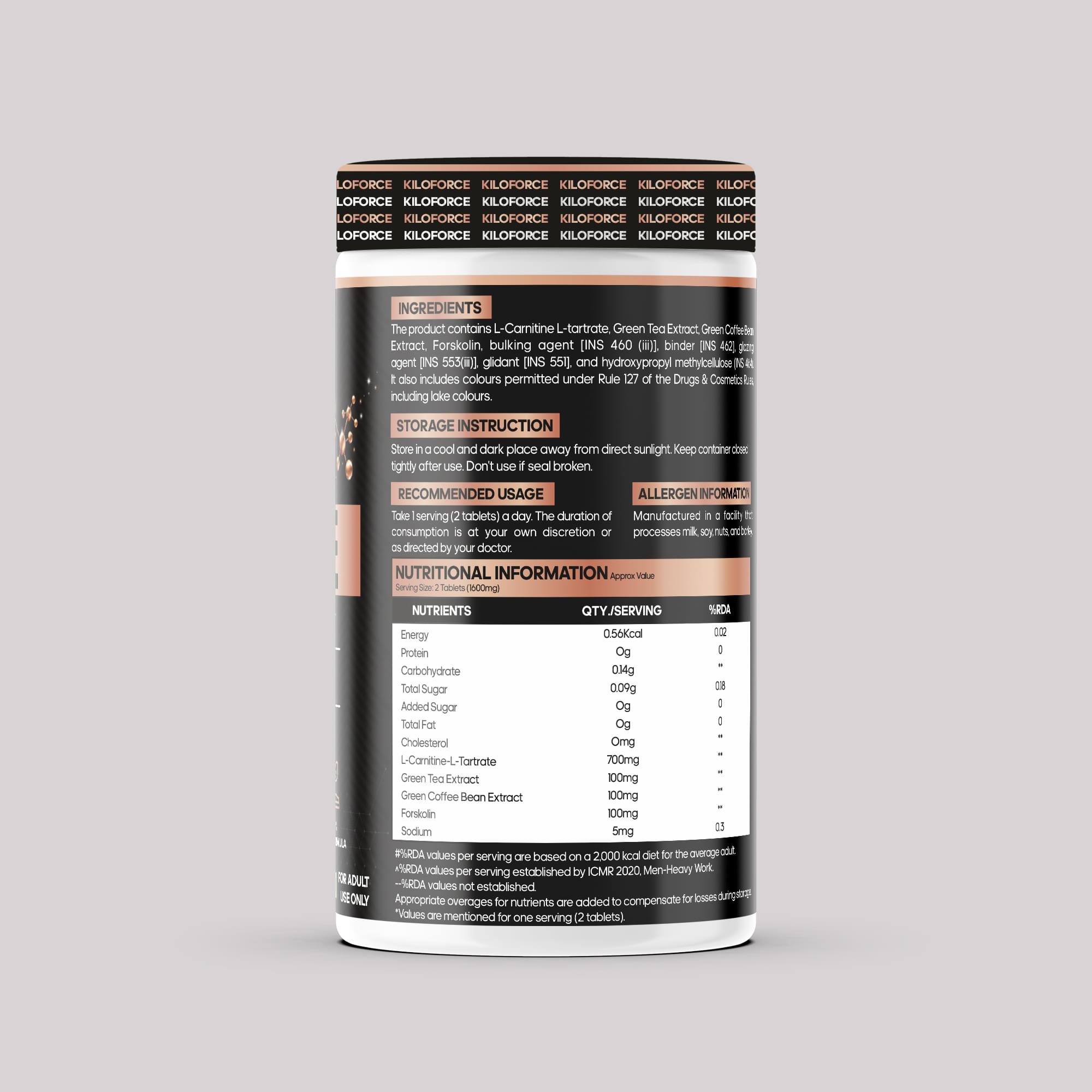 kiloforce whey protein - KILOFORCE Fat Burner - Image 2