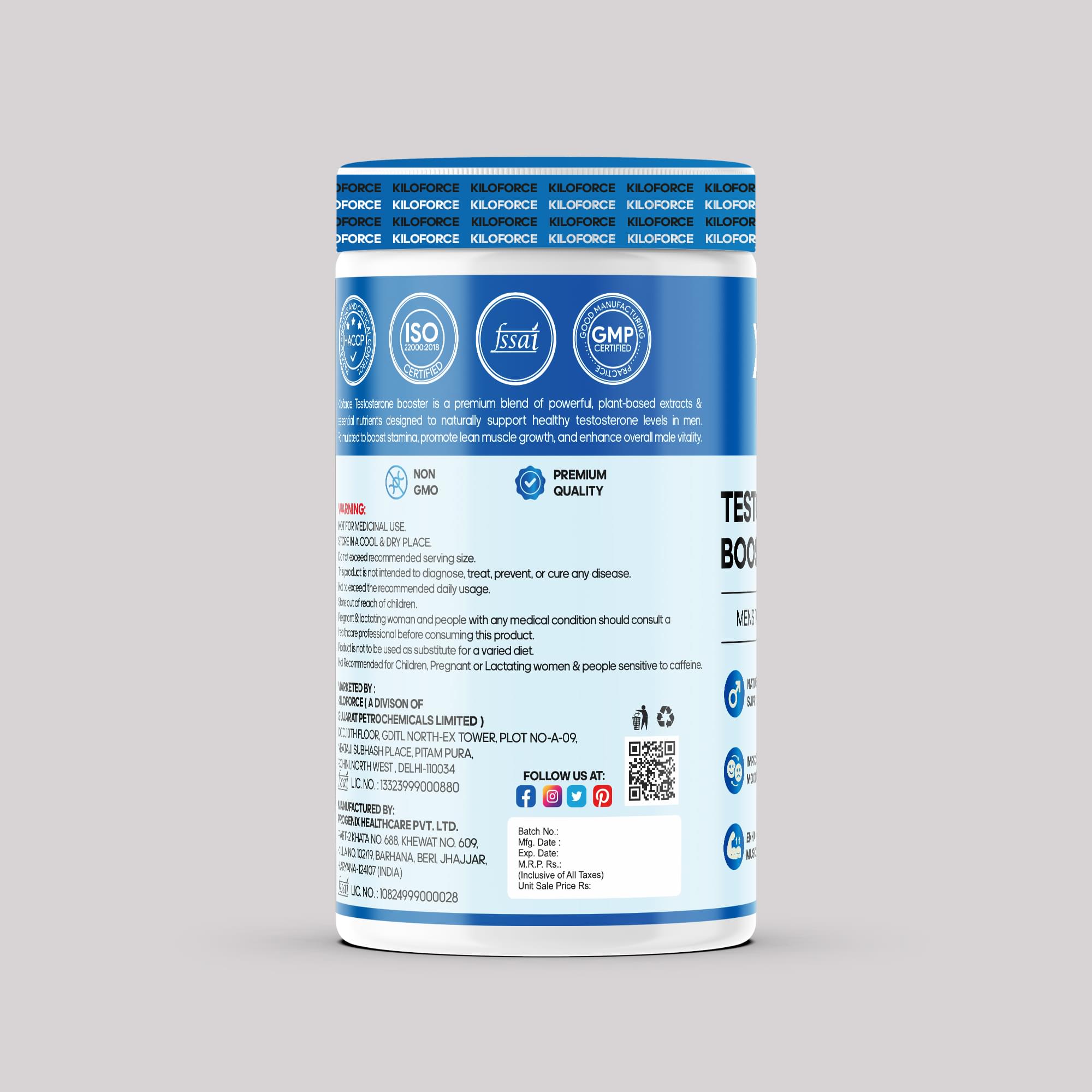 kiloforce whey protein - Kiloforce Testosterone Booster - Image 3