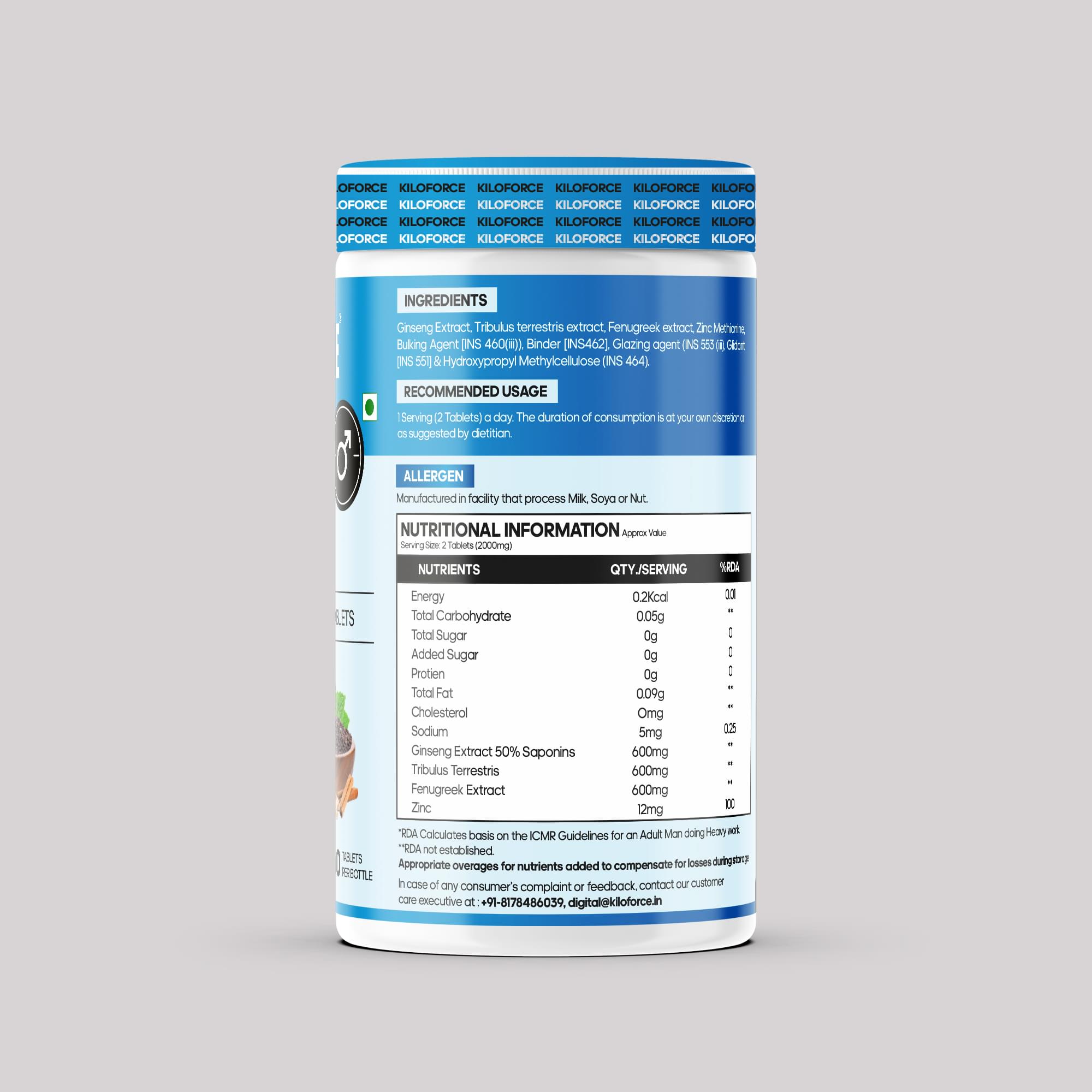 kiloforce whey protein - Kiloforce Testosterone Booster - Image 2