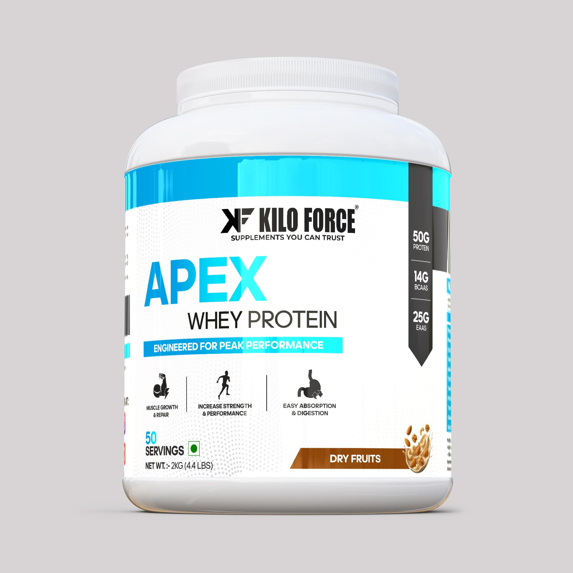 Kiloforce Apex Whey Protein + Free Shaker - Image 11