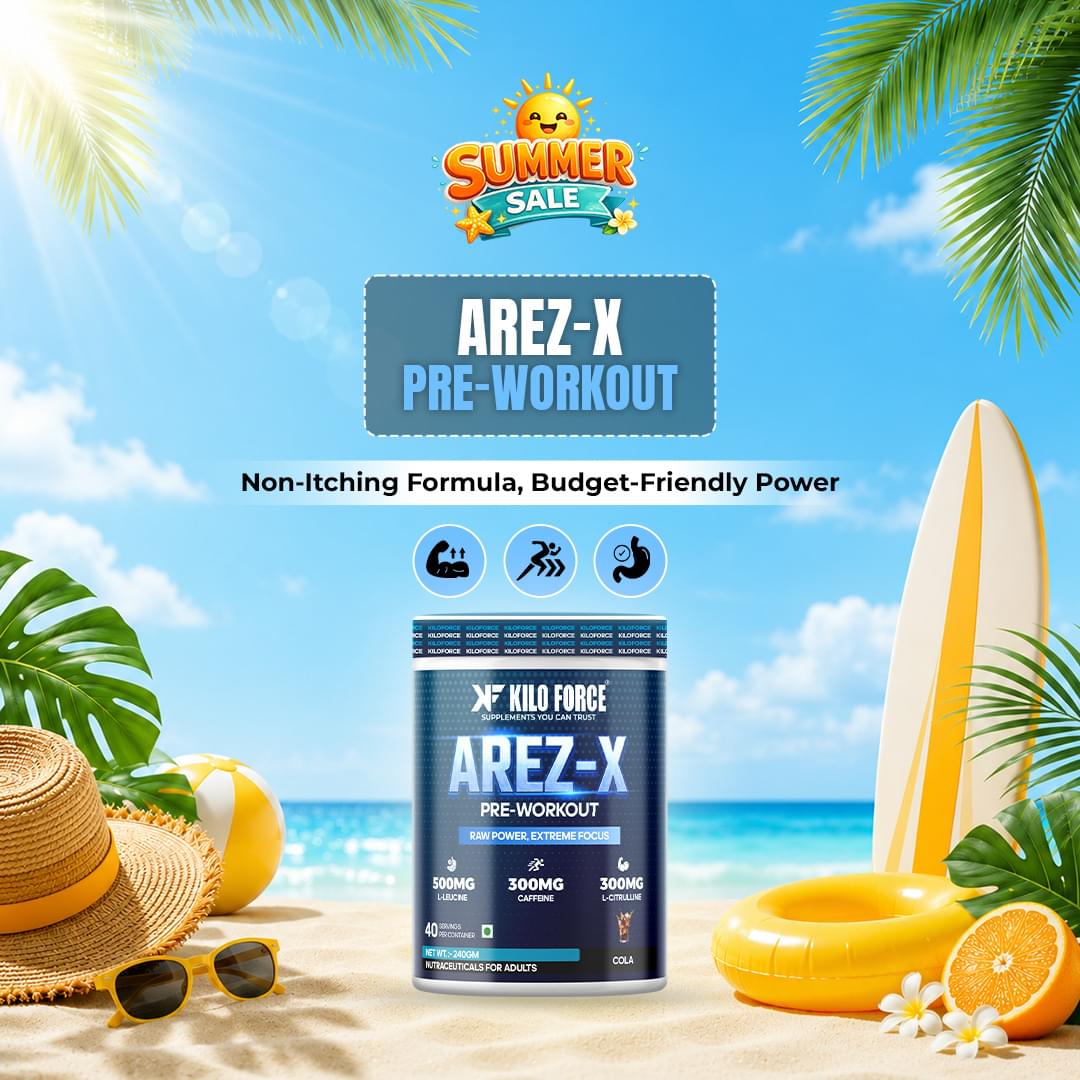 kiloforce whey protein - KILOFORCE Arez X Pre-Workout