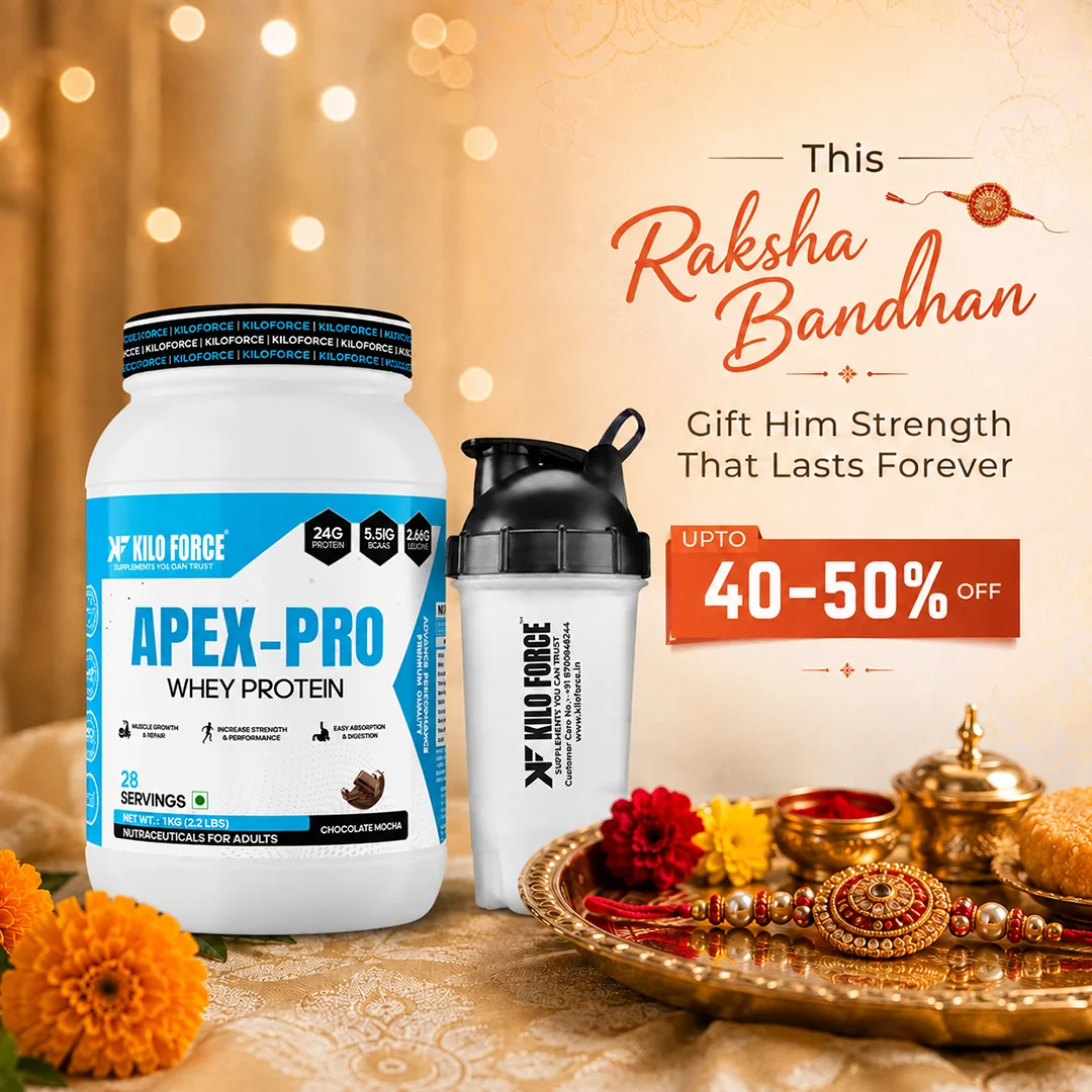 Kiloforce Apex pro Whey Protein + Free Shaker