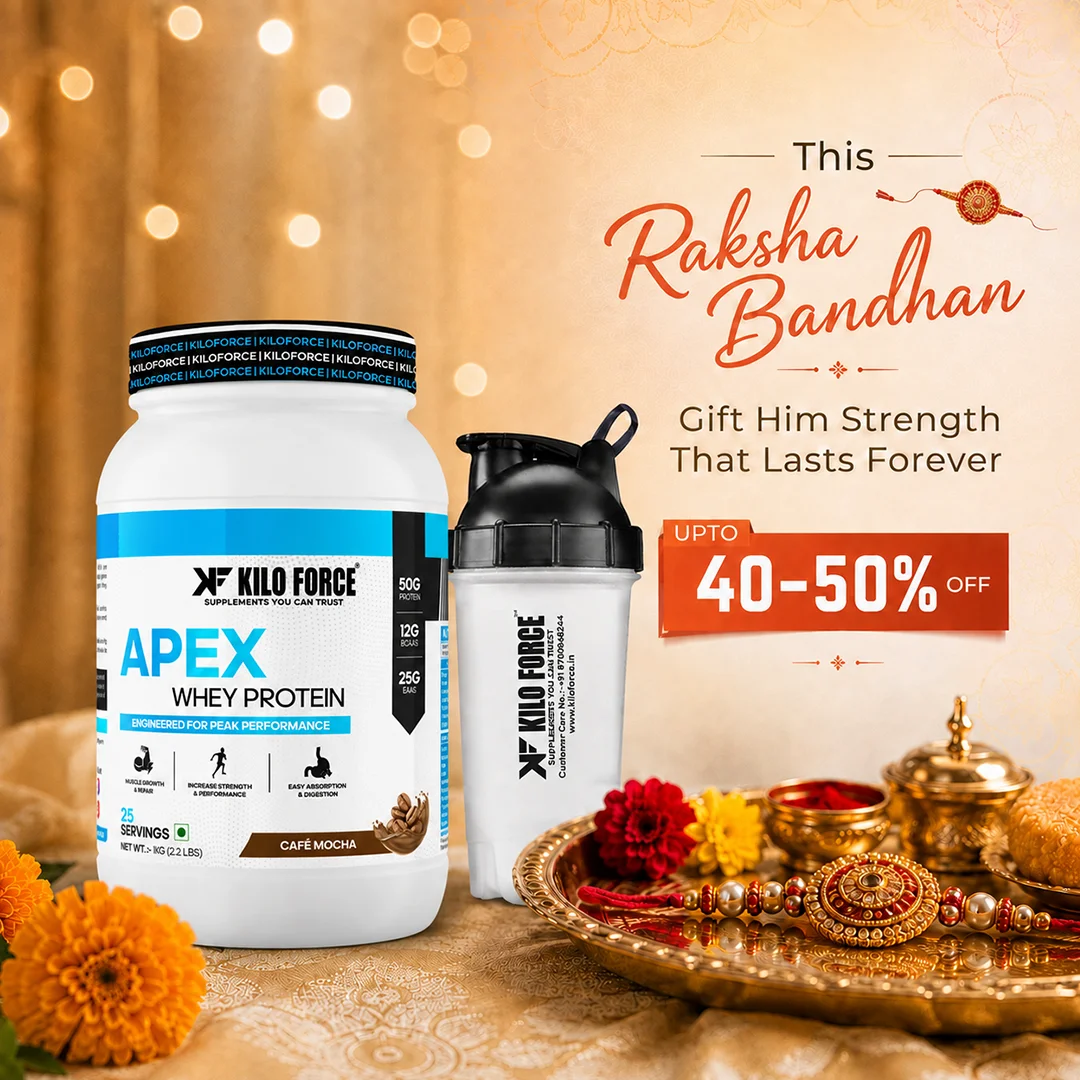 Kiloforce Apex Whey Protein + Free Shaker